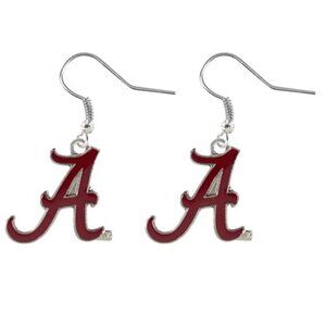New NCAA Alabama Crimson Tide Dangler Earrings for Women‎